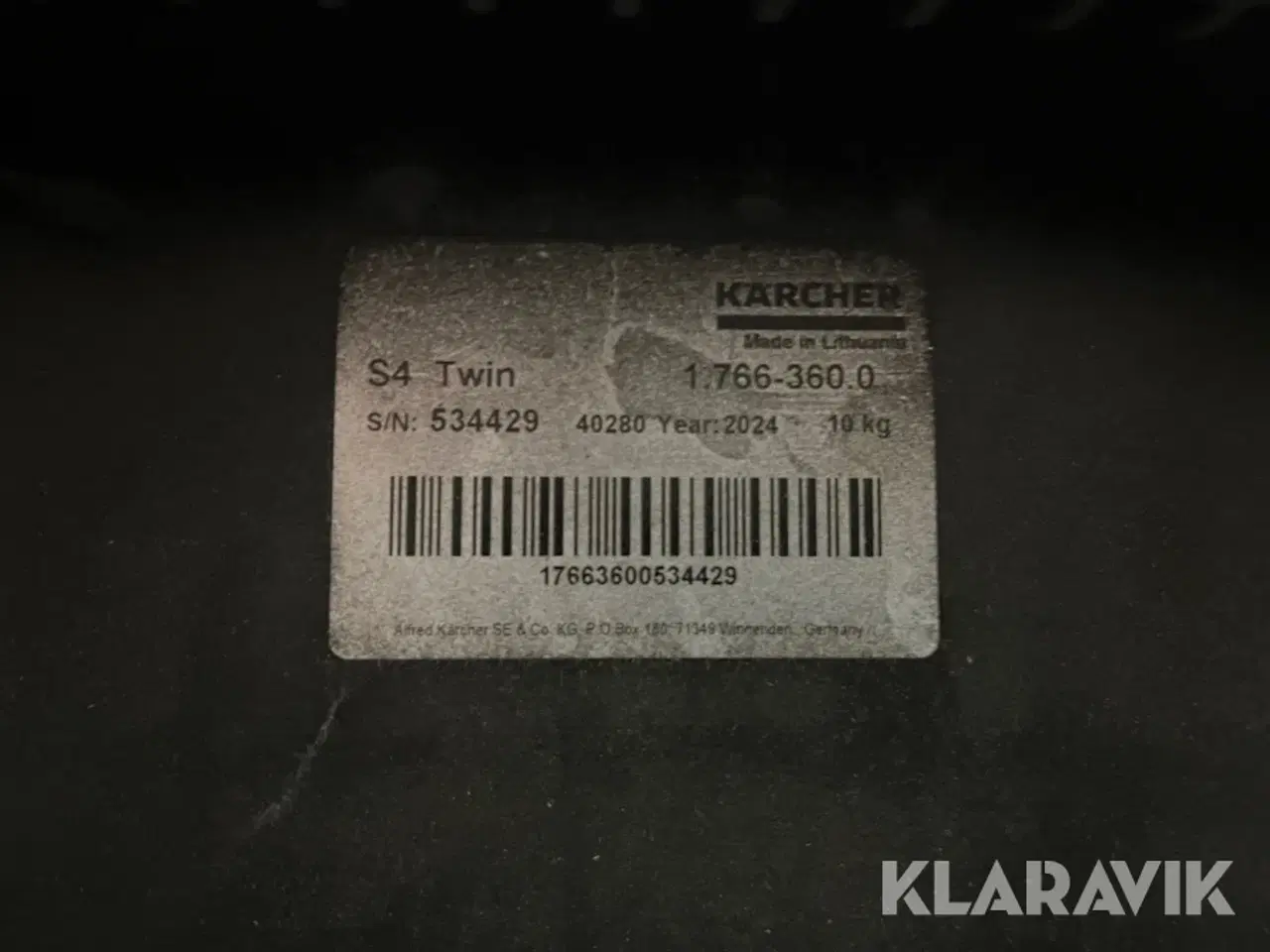 Billede 6 - Fejemaskine Karcher S4 Twin