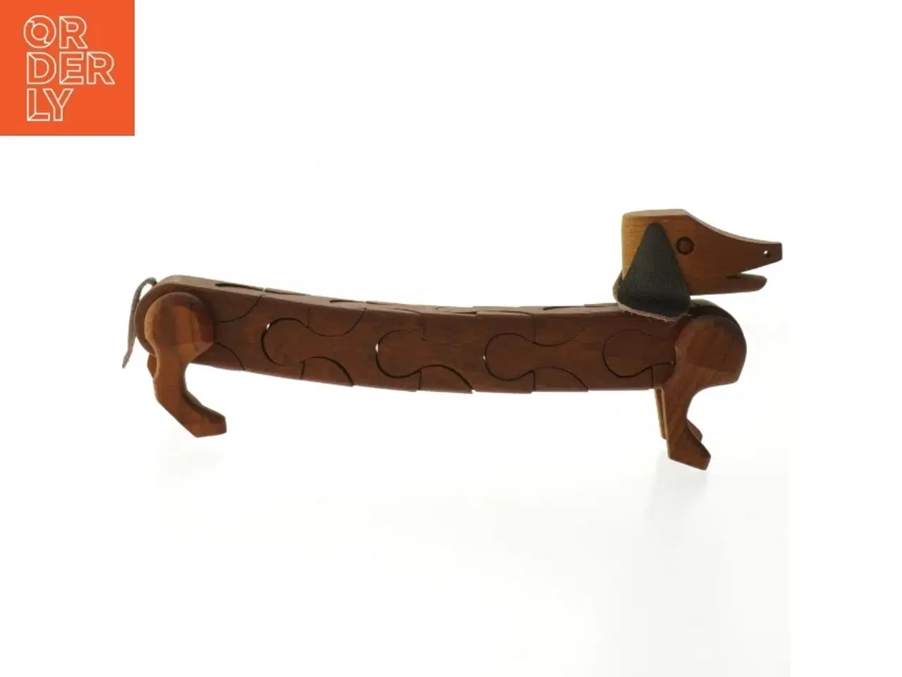 Billede 1 - Træ hundefigur fra Trip Trap (str. 30 cm)