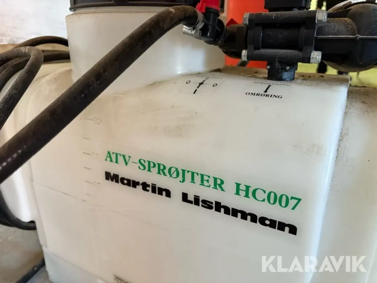 Billede 9 - ATV-sprøjte Martin Lishman HC 007 70 liter