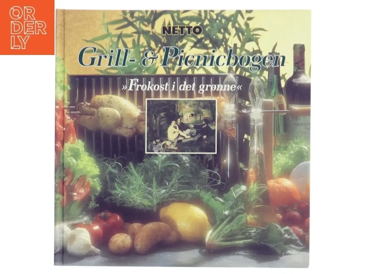 Billede 1 - Grill- & picnicbogen : "frokost i det grønne" (Bog)