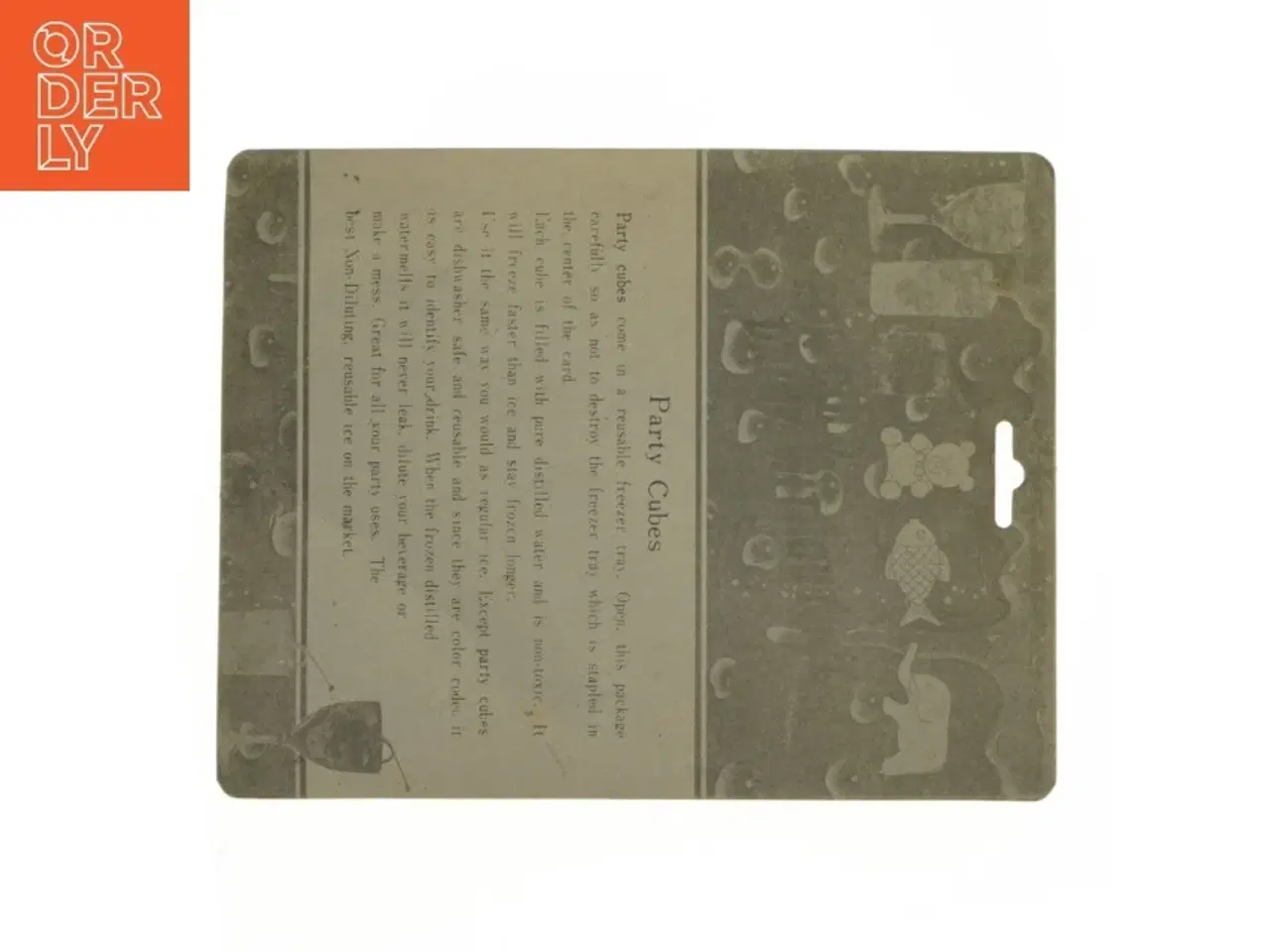 Billede 3 - Isterningebakke med elefantformer (str. 8)