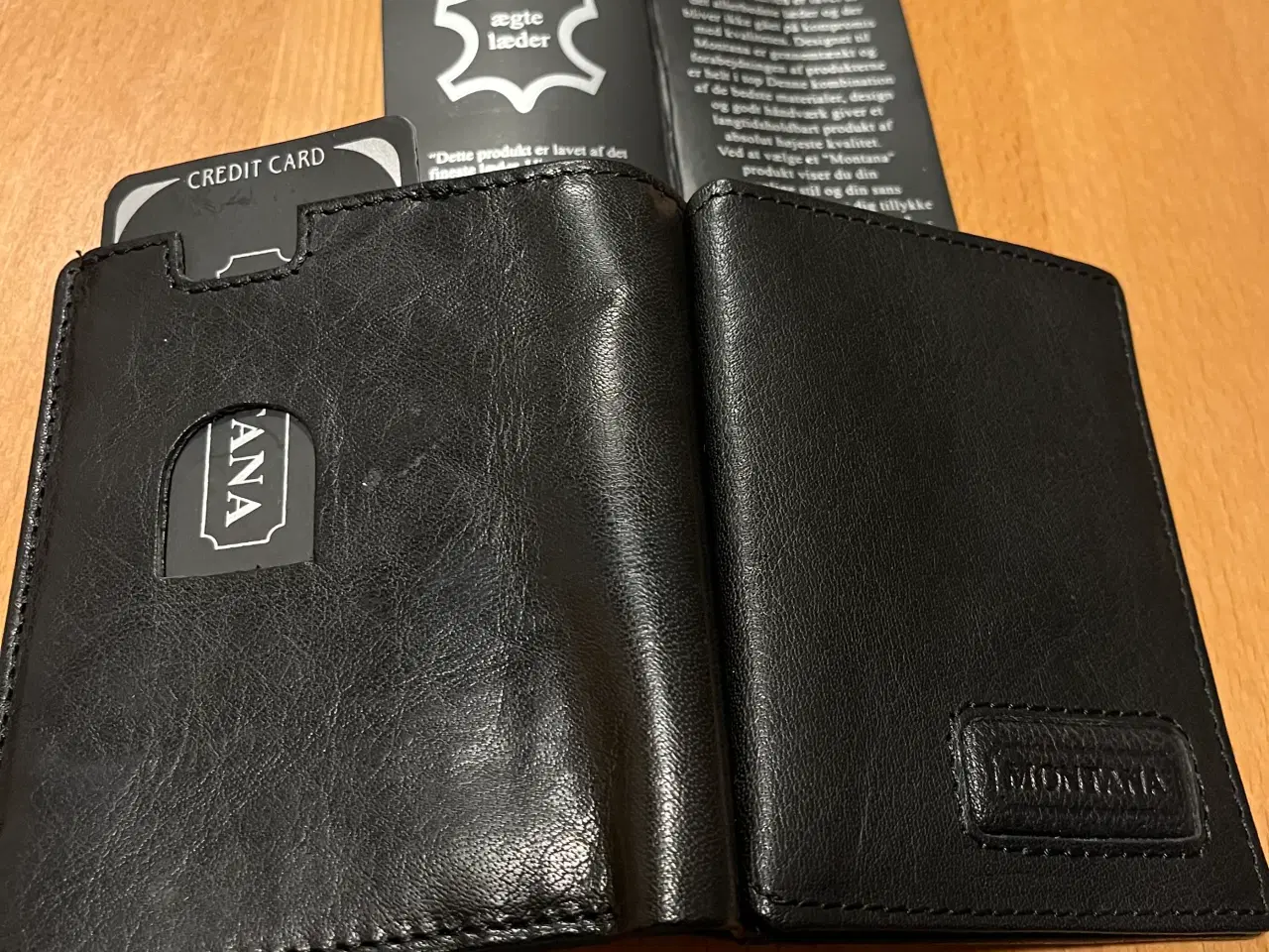 Billede 6 - “Montana” sort læderpung