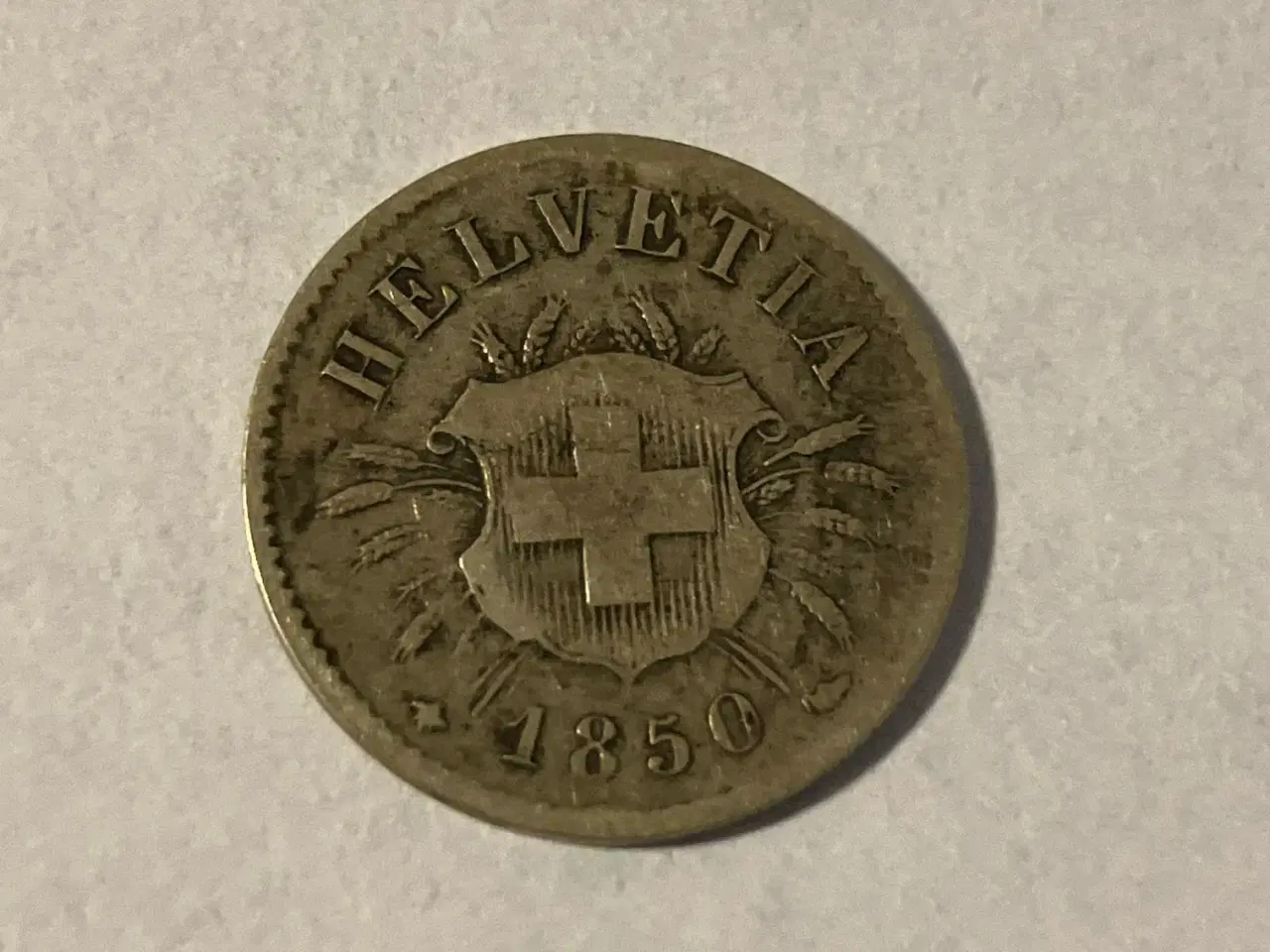 Billede 1 - 5 Rappen Switzerland 1850