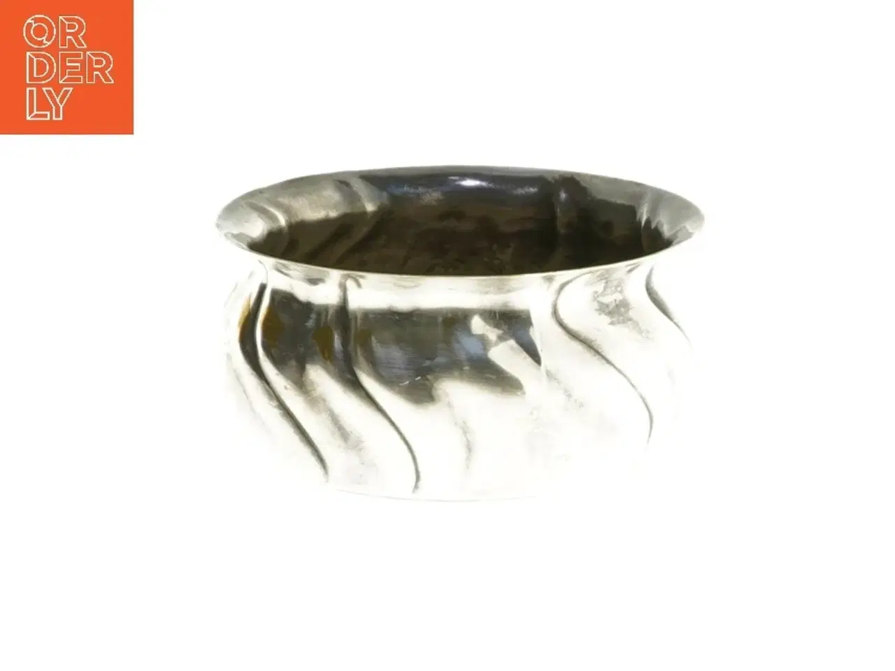 Billede 2 - Lille rund sølvskål (str. Ø 9x5 cm)