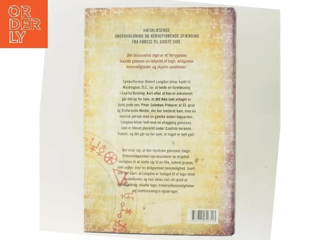 Billede 3 - Det forsvundne tegn af Dan Brown (Bog)