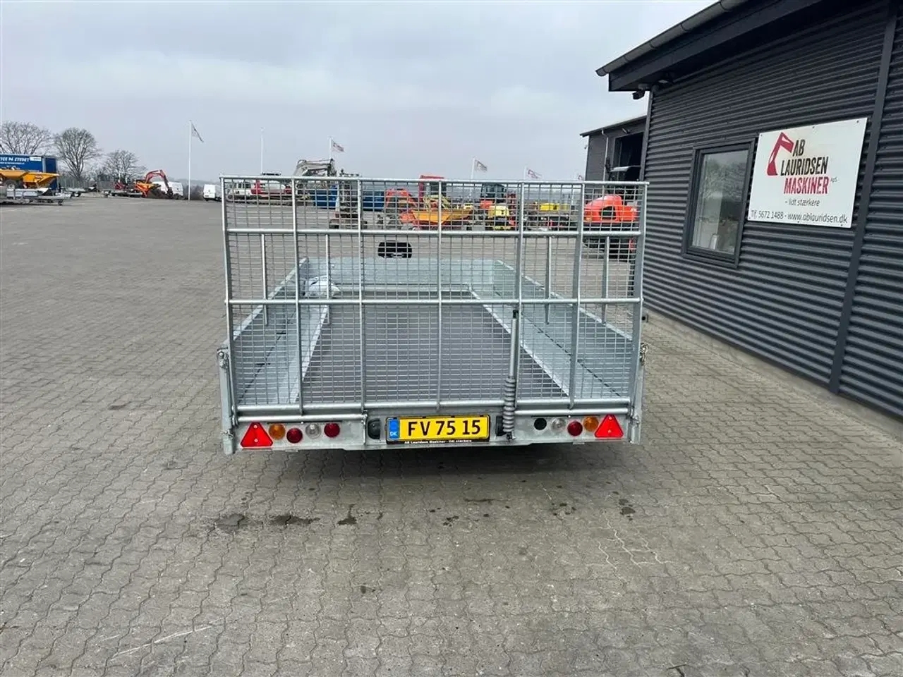 Billede 2 - Ifor Williams NY TB4021-352 fyldt med udstyr.