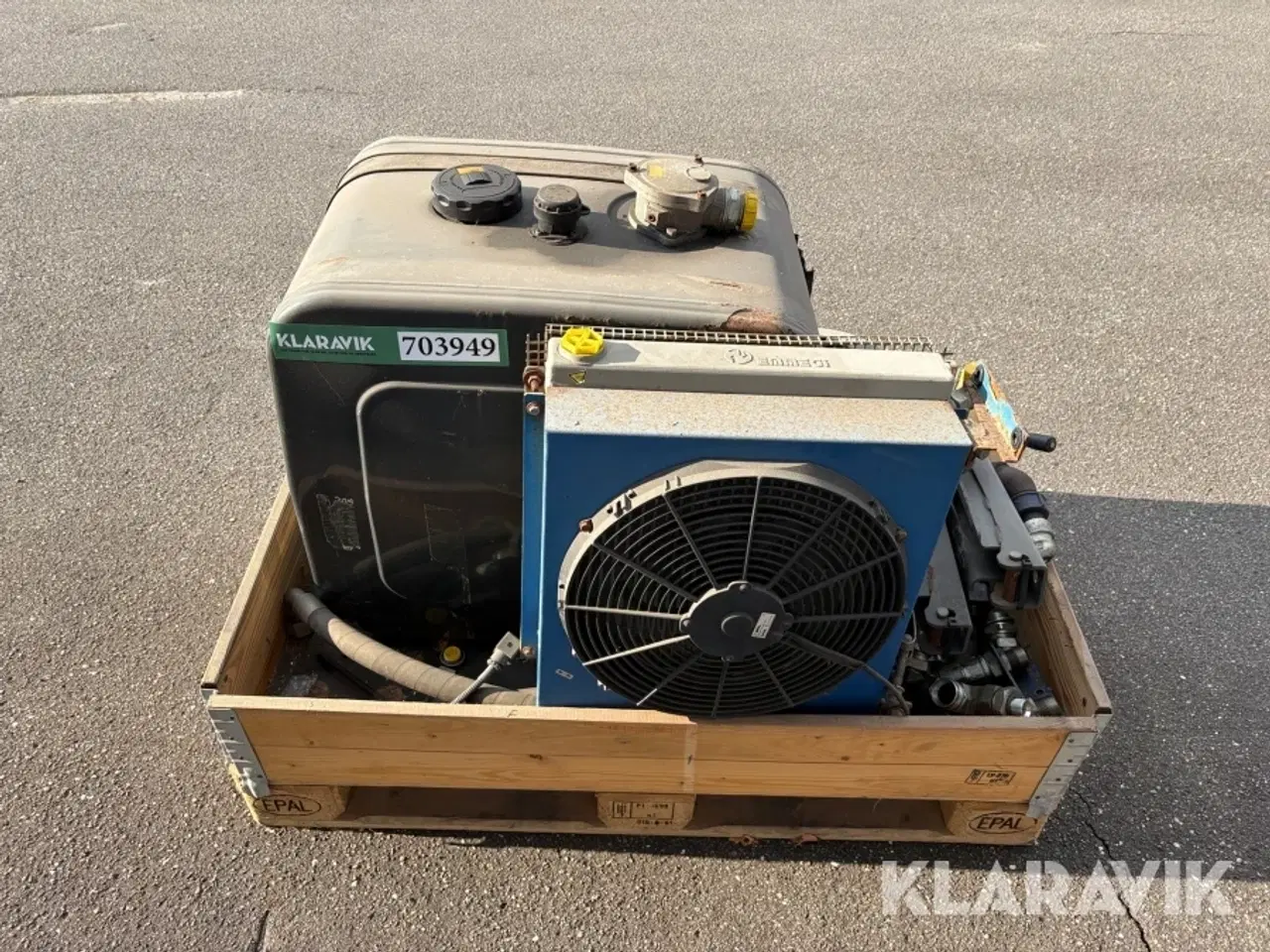 Billede 6 - Hydrauliktank + køler Ennegi