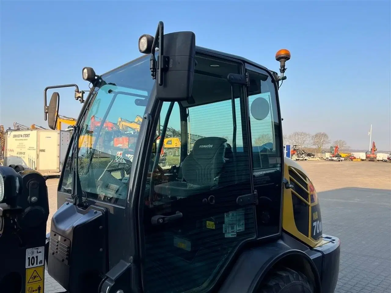 Billede 5 - Komatsu WA 70 M-8E0 med skovl og gafler