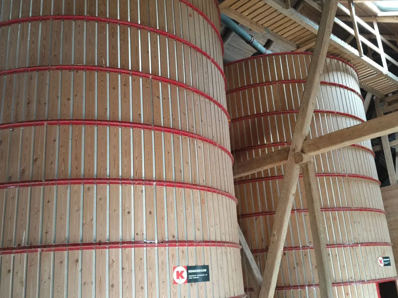 Billede 4 - Kongskilde Træsilo Ø ca. 4 m, højde ca. 5,4 m