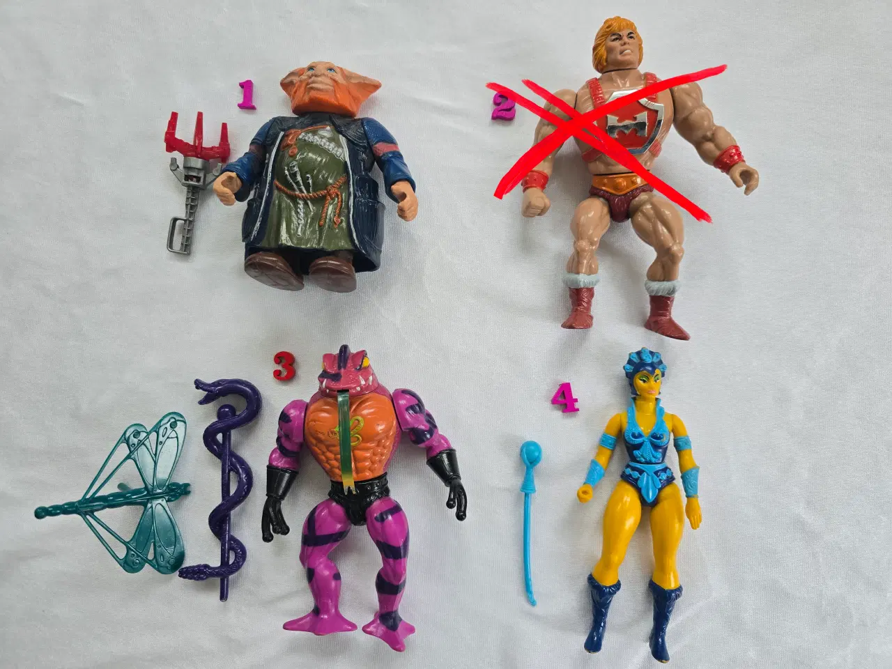 Billede 1 - MOTU Masters of the universe figurer