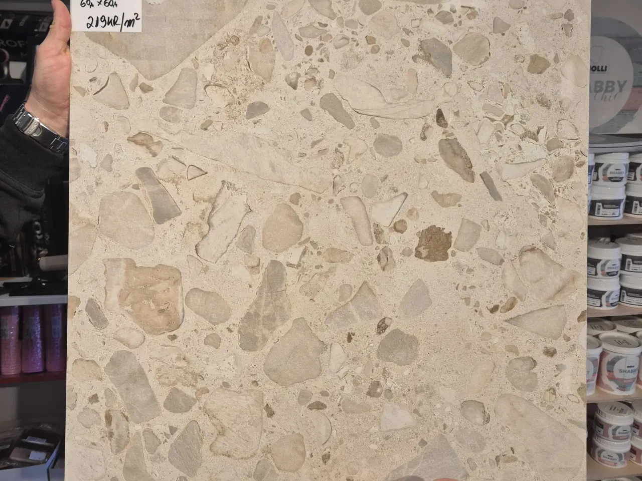 Billede 1 - Fliser til gulv og væg 