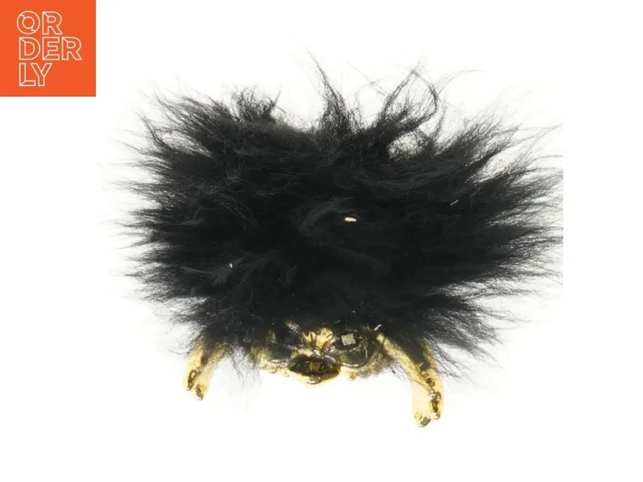 Billede 2 - Guldfarvet troldfigur (str. 17x12 cm)