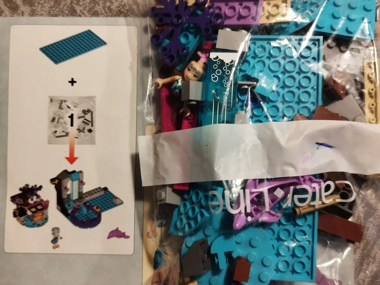 Billede 3 - Lego Elves 41072 Naidas kursted