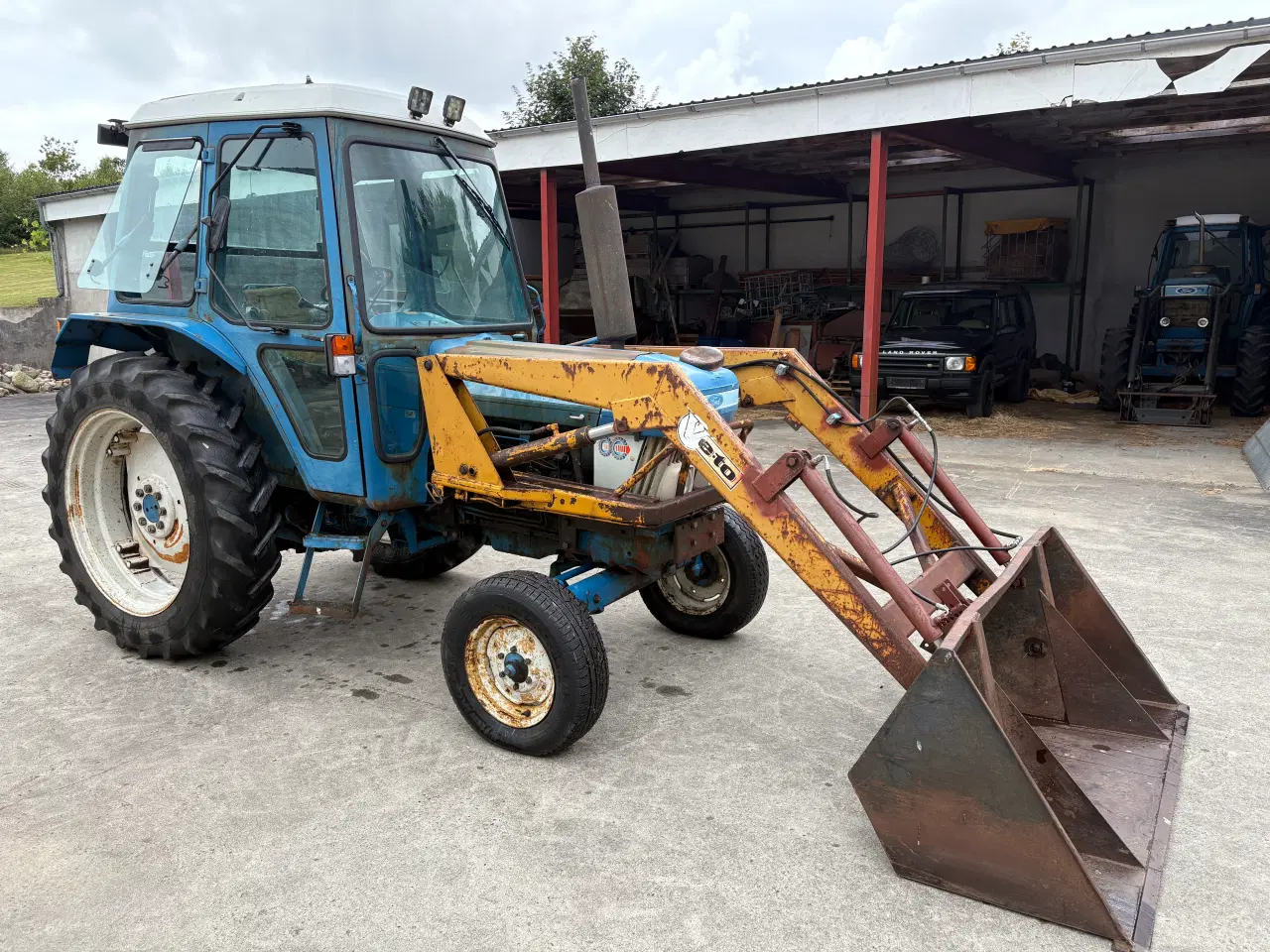 Billede 9 - Ford 6610 med Veto frontlæsser