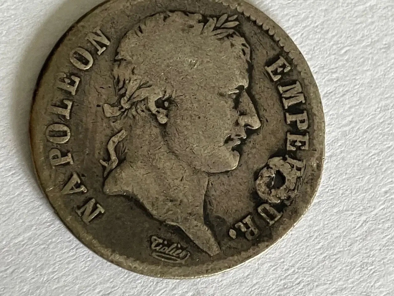 Billede 2 - 1 Franc France 1808 - Hul