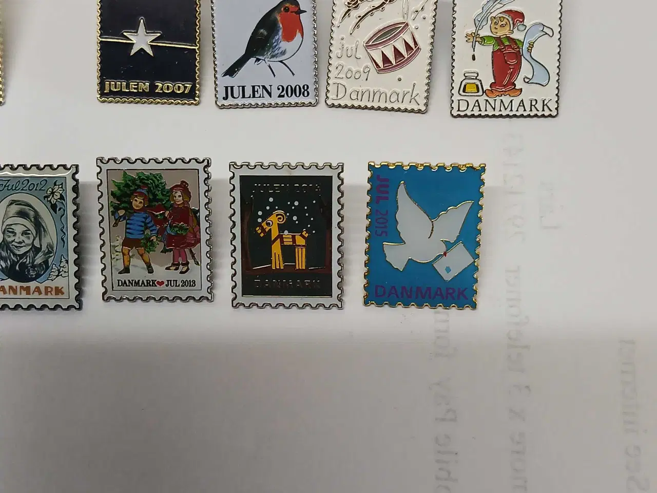 Billede 3 - Julemærker Pin