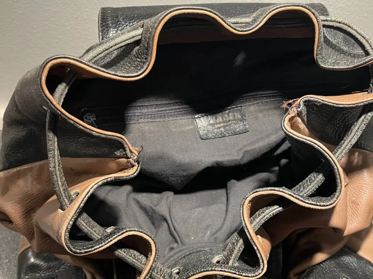 Billede 4 - Original VADER Læderrygsæk – Vintage Klassiker