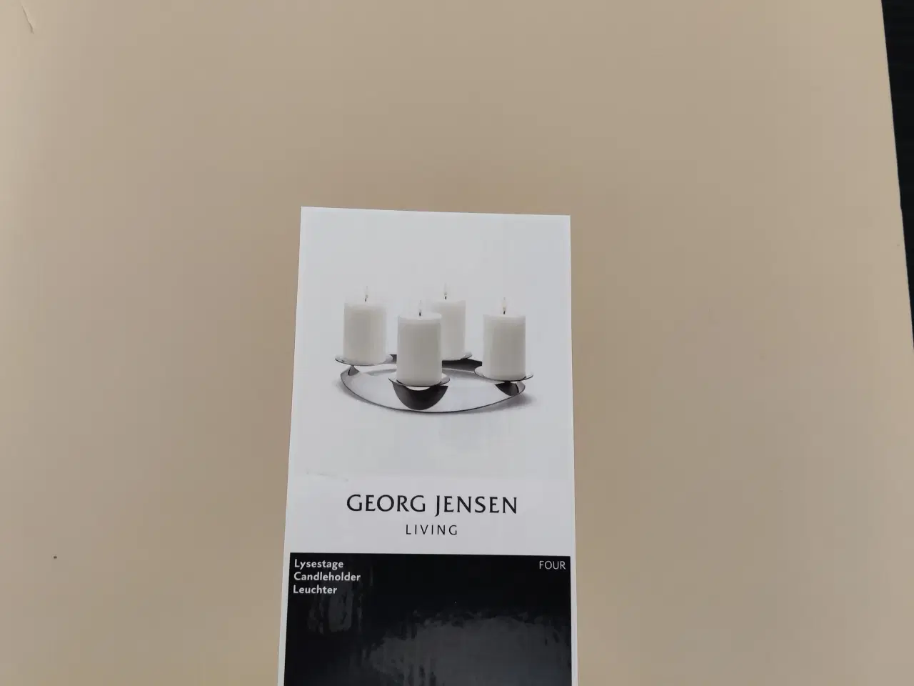 Billede 1 - Georg Jensen Living Four lysestage - som ny