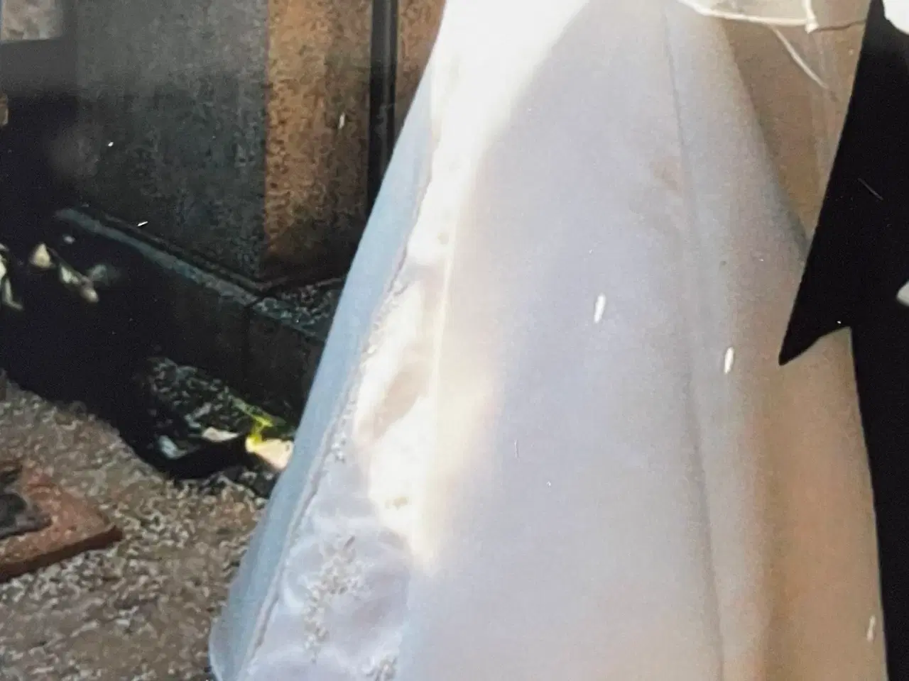 Billede 6 - Smuk champagnefarvet/cremefarvet brudekjole&Bolero