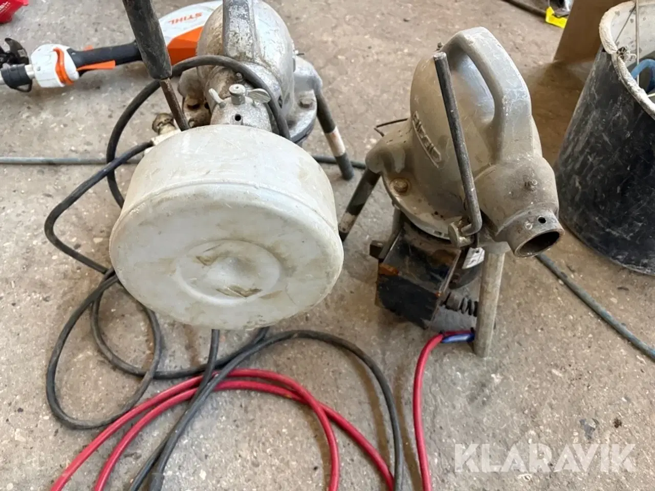 Billede 4 - Kloak rensere Rigid,Elmo K-50 2styk