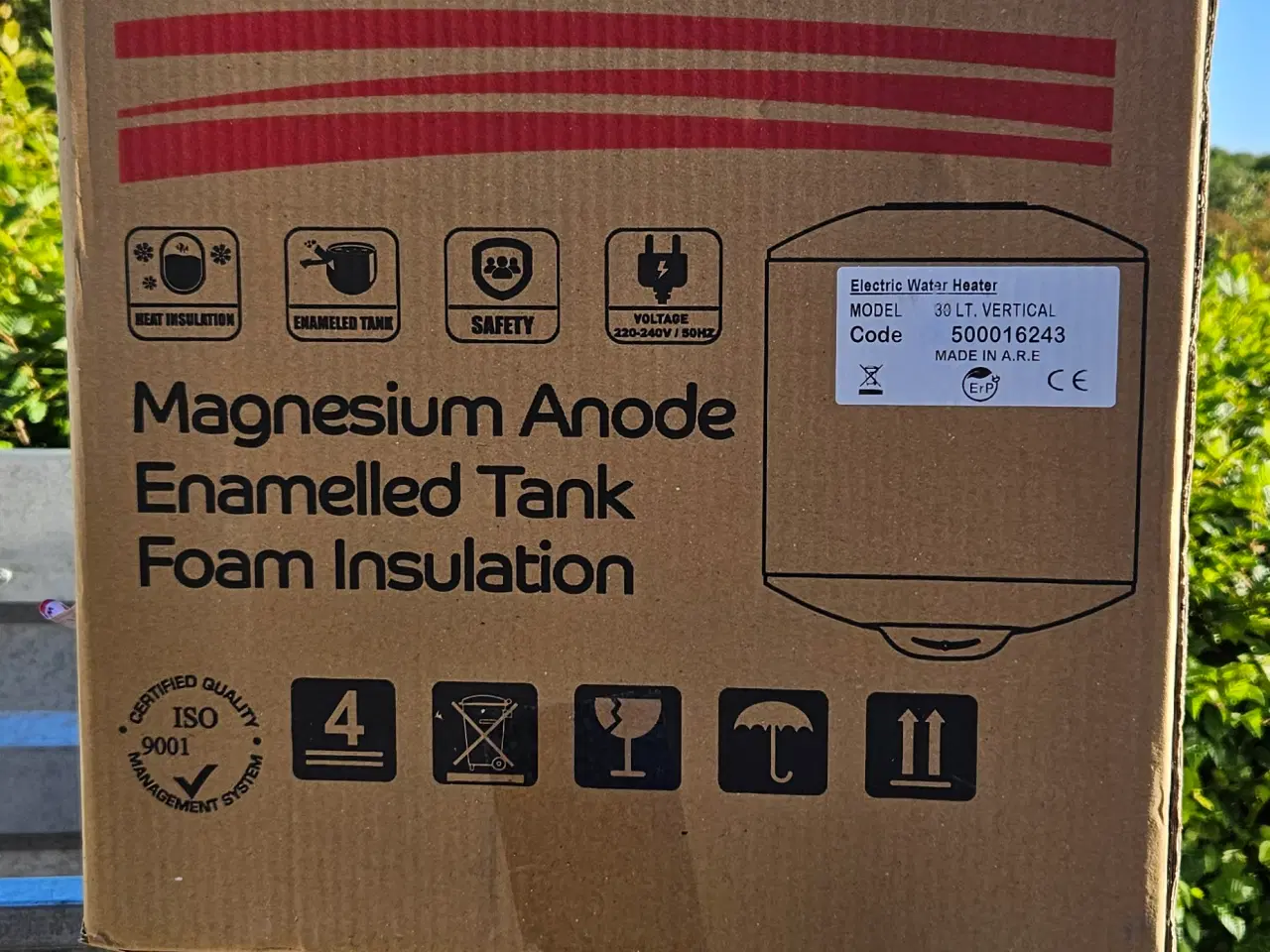 Billede 4 - Vandvarmer, 30L el.