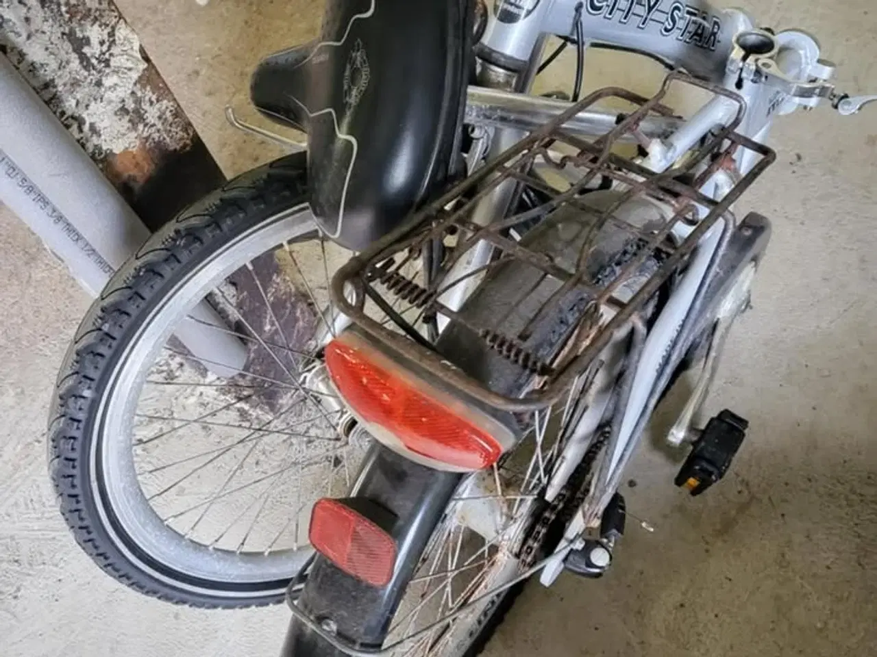 Billede 2 - 2 stk Mini cykel i alu meget lette sammenklappelig
