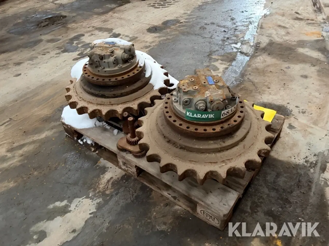 Billede 1 - Køremotor Bonfiglioli P5510F2 2 styk