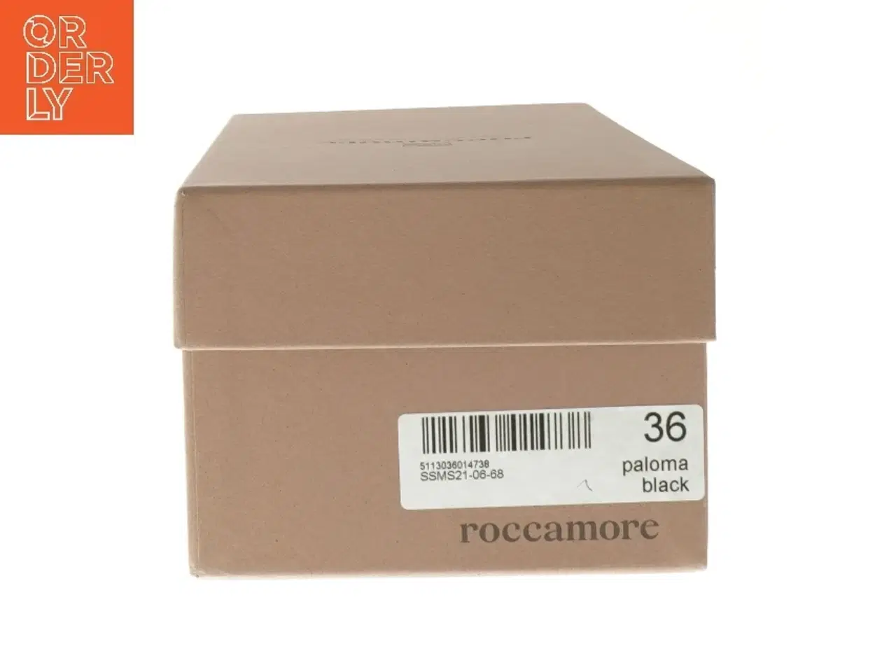 Billede 5 - Roccamore Sort ballerina sko i kalveskind størrelse 36 fra Roccamore (str. 36 )