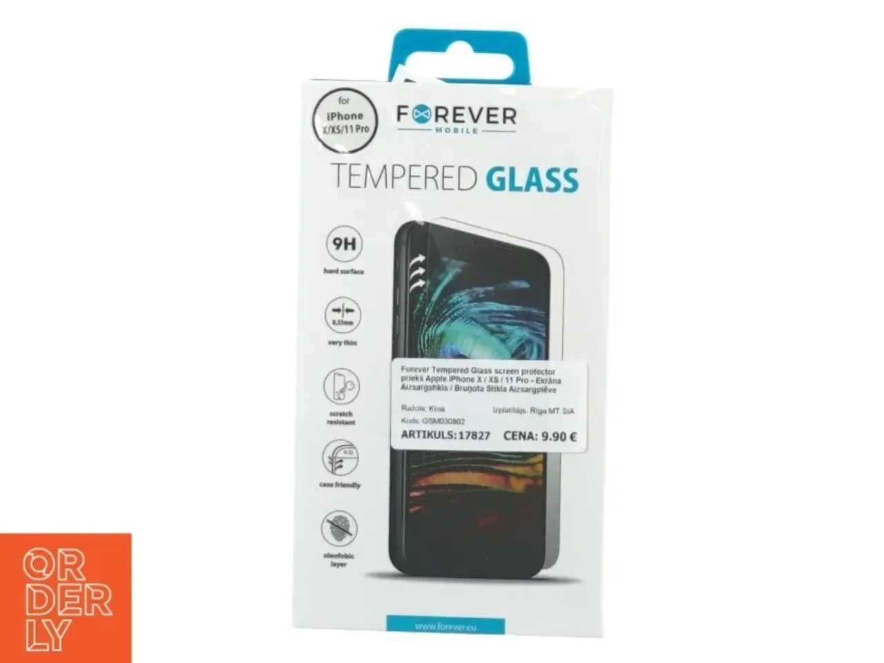 Billede 1 - Tempered et glas iphone 11 pro fra Forever Mobile (str. 18 x 10 cm)