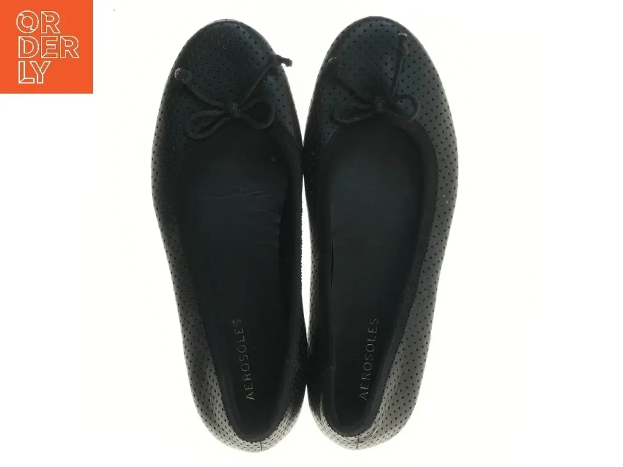 Billede 2 - Sort ballerina sko fra Aerosoles (str. 40-42 )