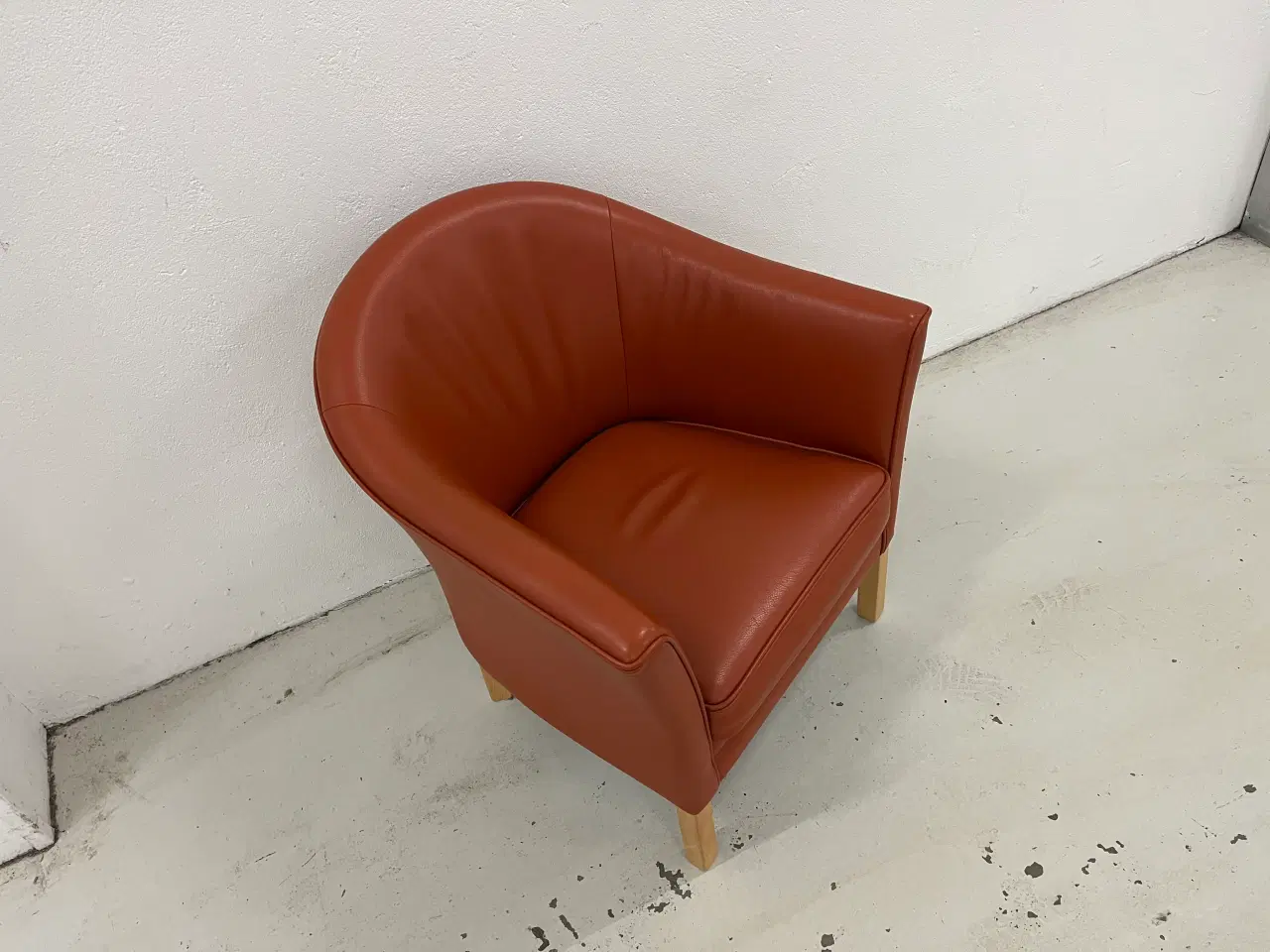 Billede 4 - Mogens Hansen MH80 med Gefion læder cognac.