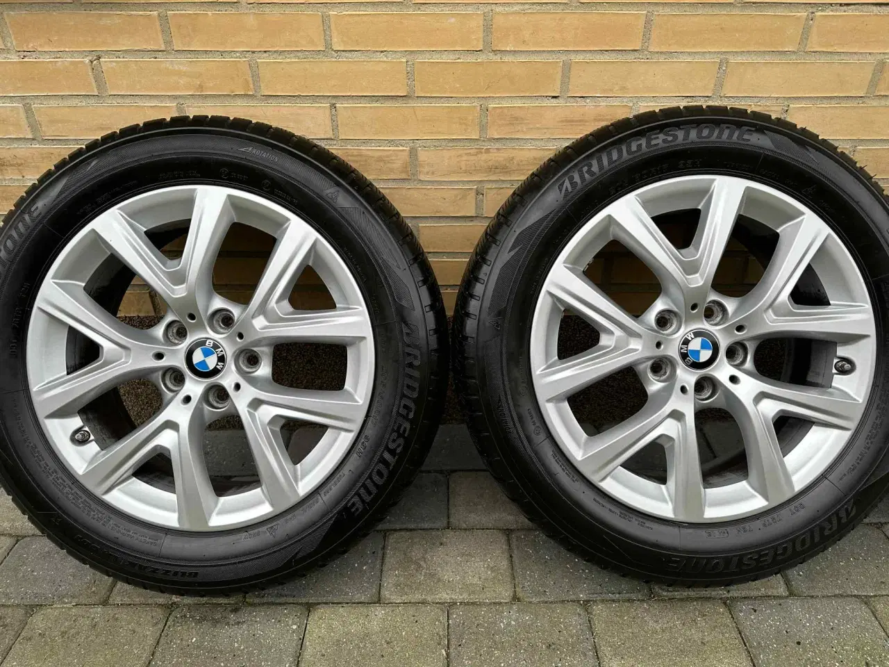 Billede 2 - 17” Originale Bmw/Vw vinterfælge 5x112 med tpms