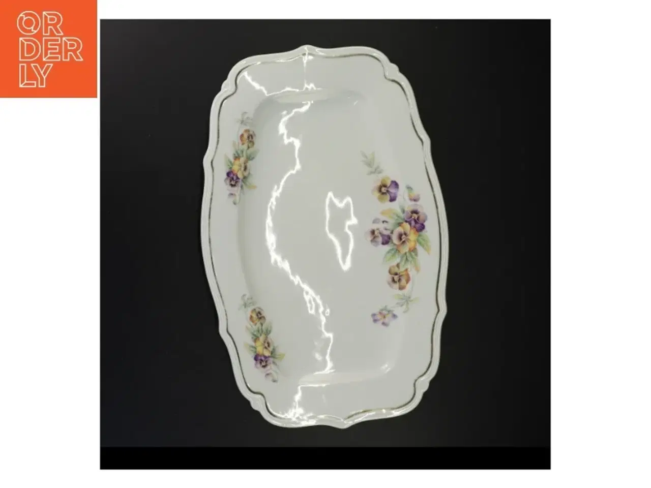 Billede 1 - Porcelæns fad fra Bavaria (str. 38 x 25 cm)