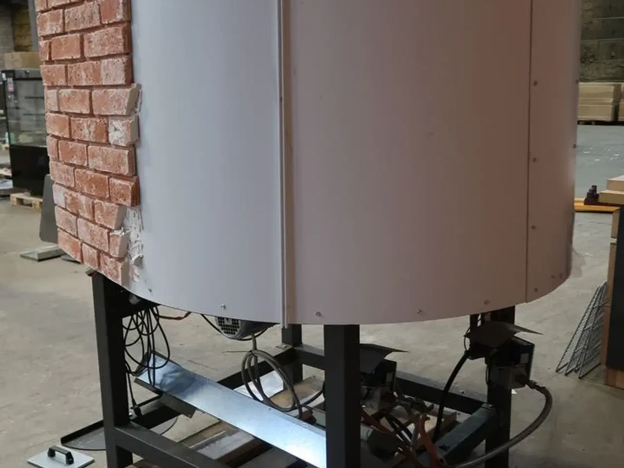 Billede 6 - Demo pizzaovn roterende stenplade Ø95CM, MAM MFRC115