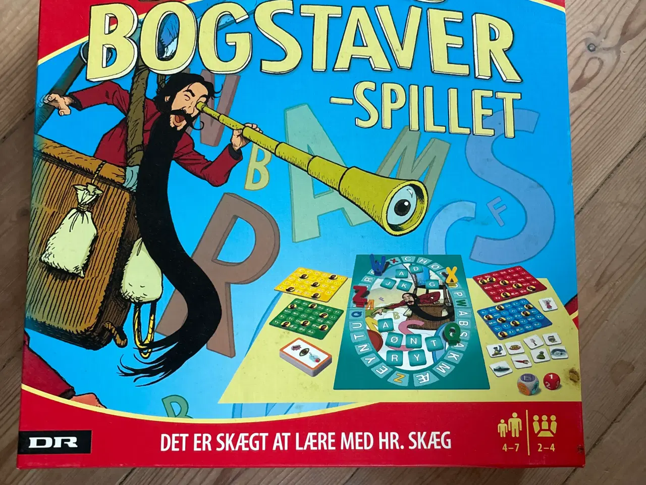 Billede 1 - Skæg bokstaver spil