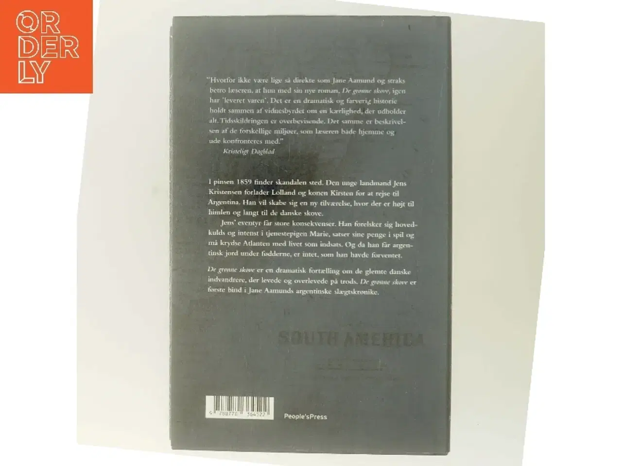 Billede 3 - De grønne skove : roman af Jane Aamund (Bog)