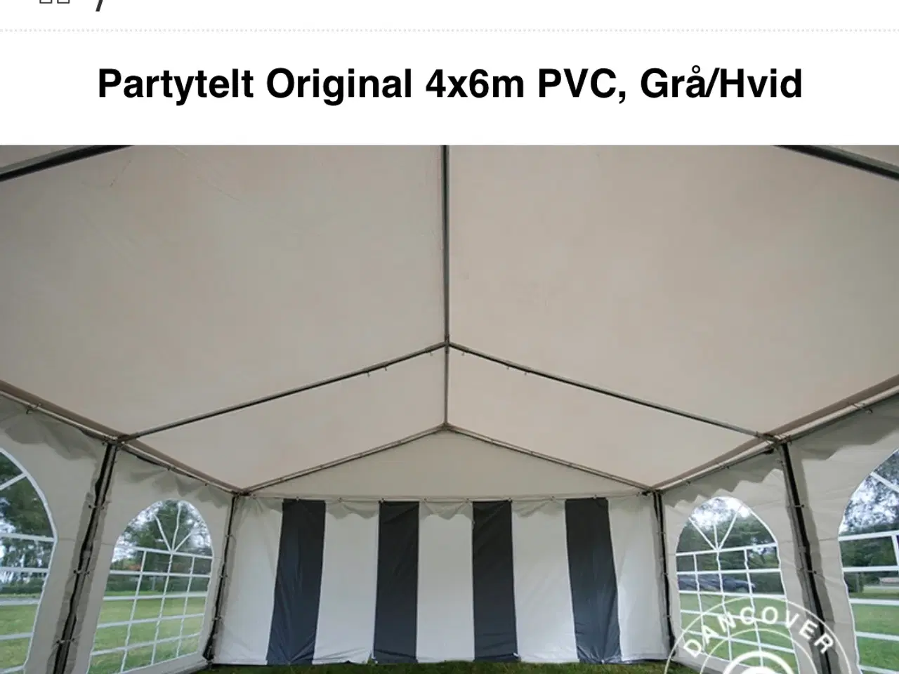 Billede 6 - Partytelt 4 x 6 meter fra Dancover PVC