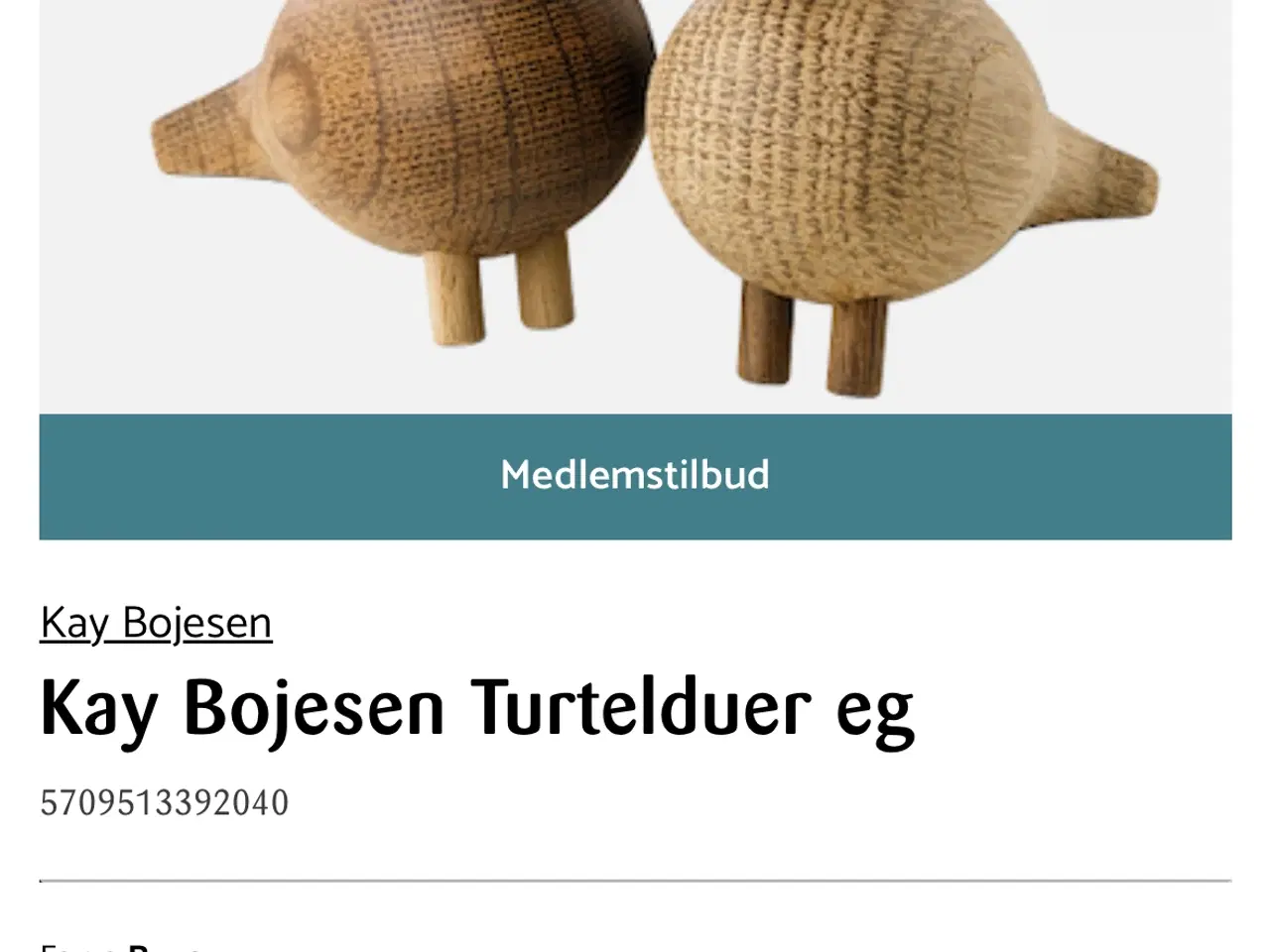 Billede 6 - Turdelduer i træ helt nye 