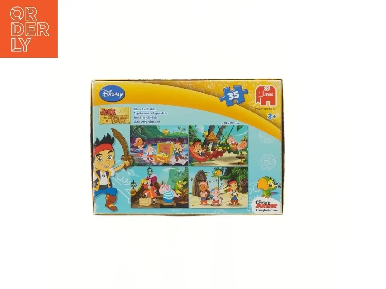 Billede 3 - Disney Jumbo puslespil fra Disney (str. 4x32x20,5 cm)