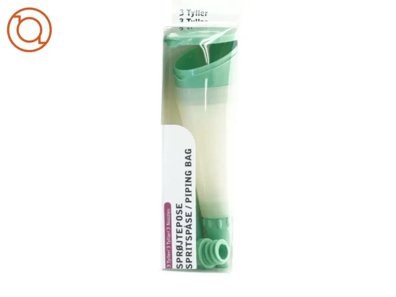 Billede 1 - Sprøjtepose fra Silicone (str. 15 x 5 cm)