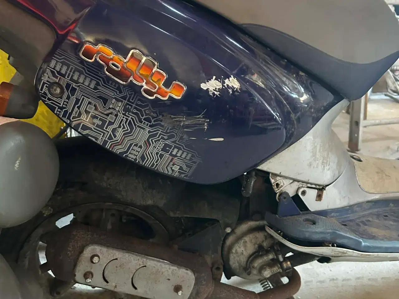 Billede 5 - Aprilla rally lc i dele 