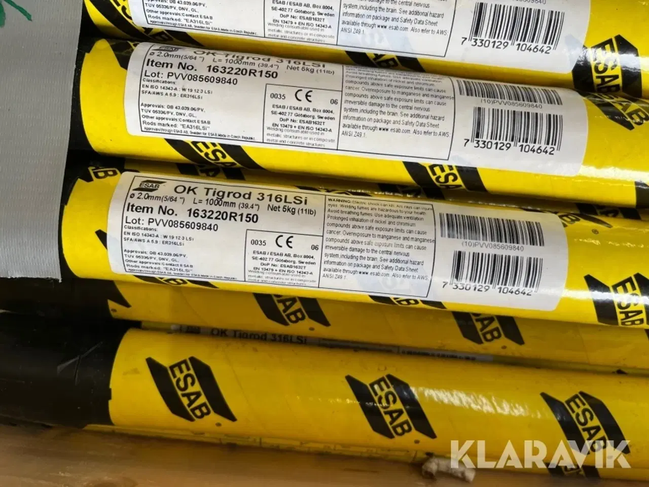 Billede 4 - Svejsetråd ESAB 316LSI 2 mm 36 stk