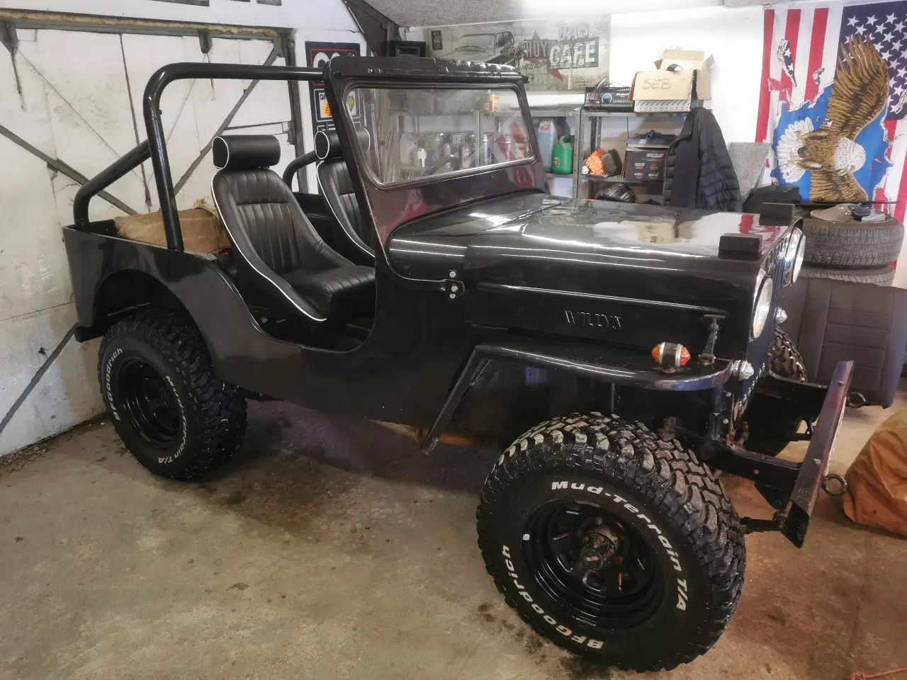 Billede 2 - Willys jeep 1956 cj3b