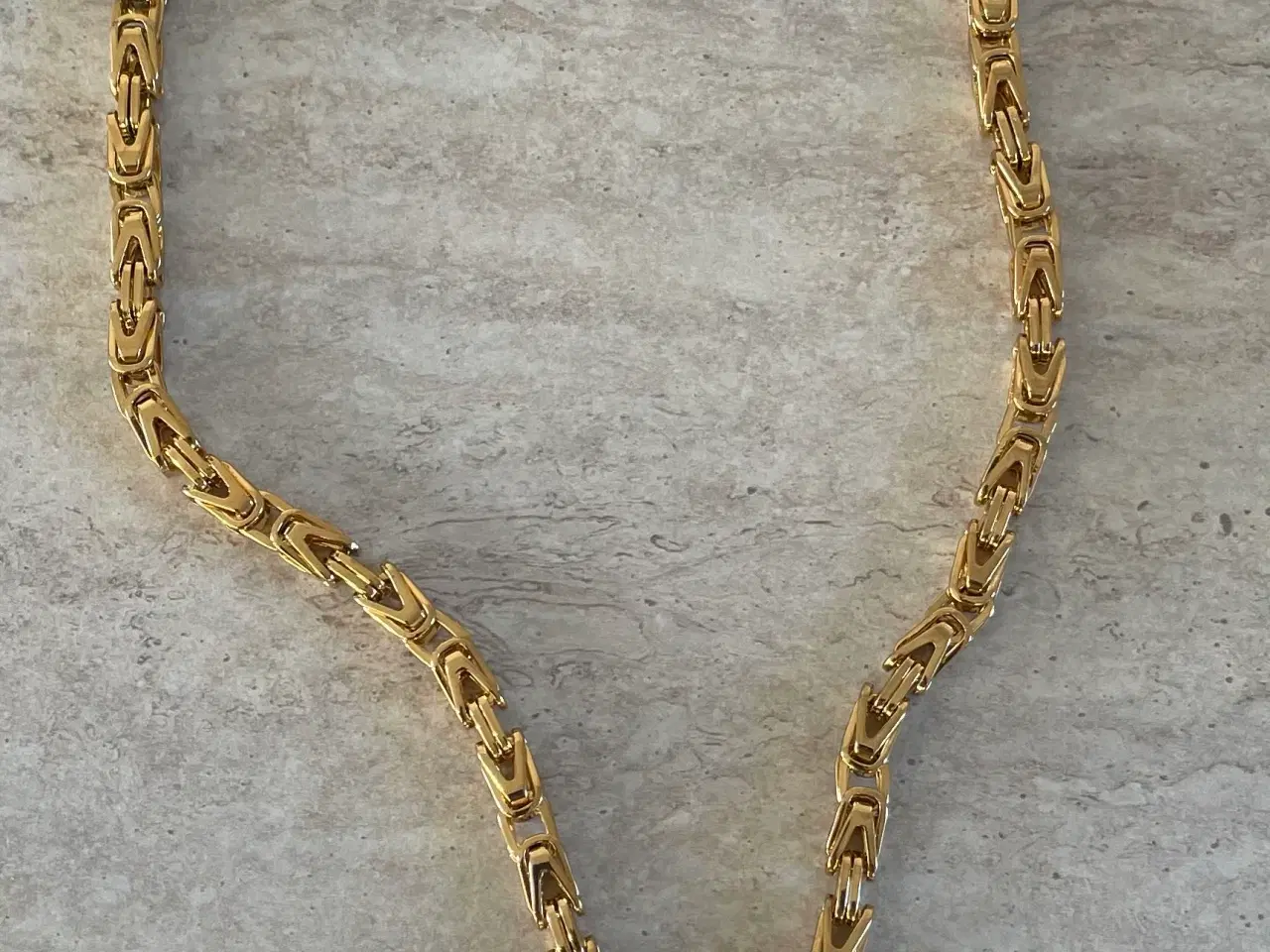 Billede 3 - Goldfilled kongekæde, Versace vedhæng.