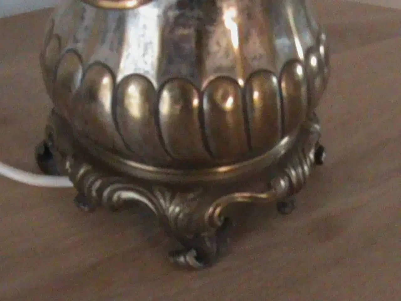 Billede 6 - Antik GAGNEAU bordlampe