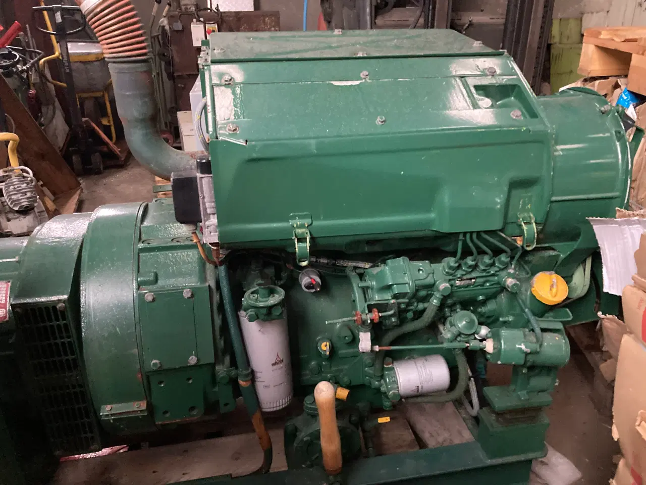 Billede 1 - Diesel generatoranlæg. Brødrene Eegholm