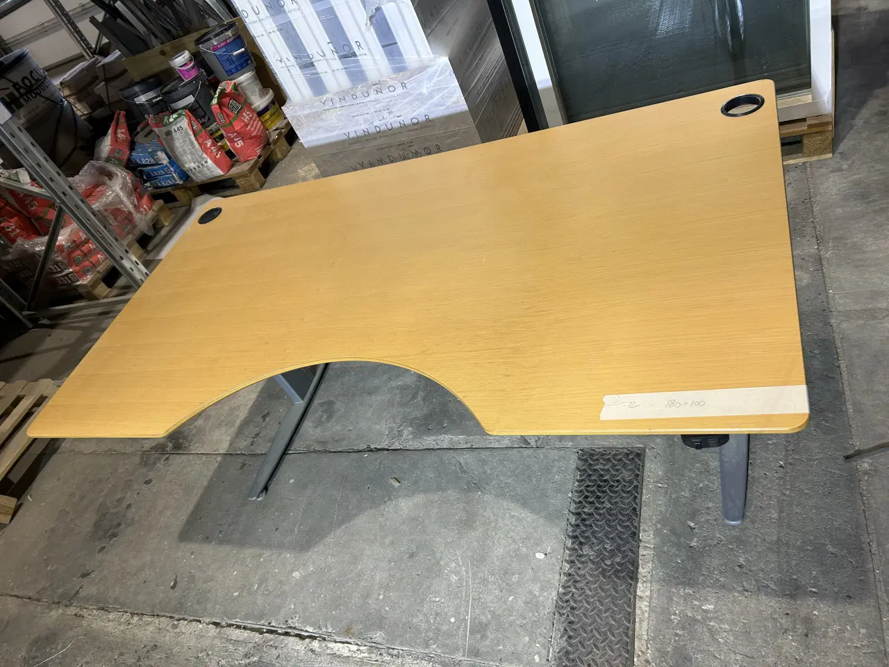 Billede 1 - Lækkert hæve/sænke skrivebord