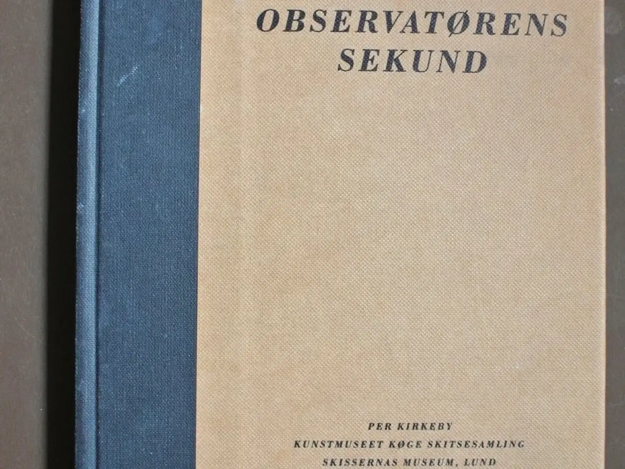 Billede 1 - observatørens sekund, af per kirkeby, emne: kunst 
