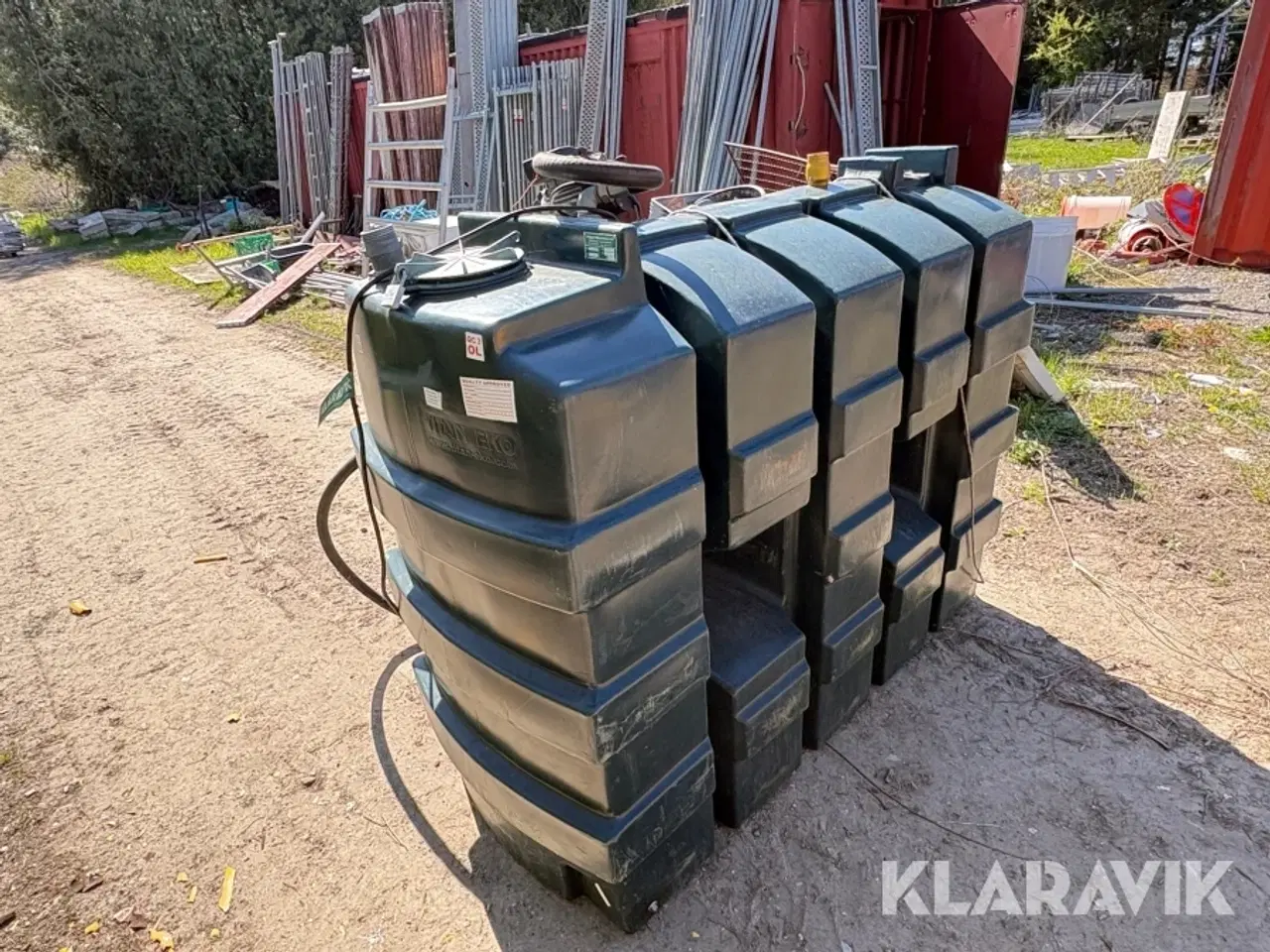 Billede 4 - Dieseltank med pumpe Kingspan 1225 liters