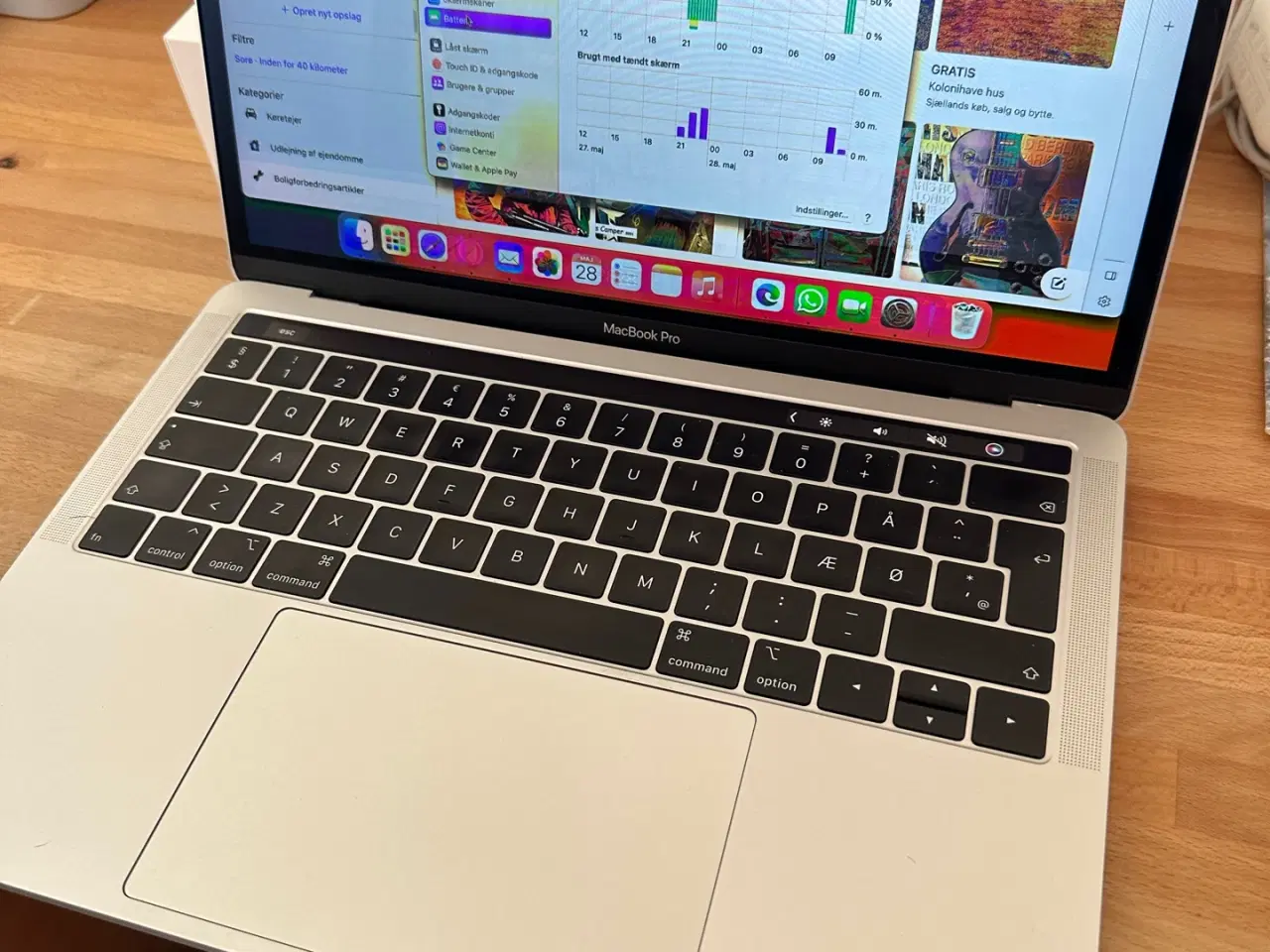 Billede 1 - Super Lækker Mac Book pro M1 2020- 512 gb HD,